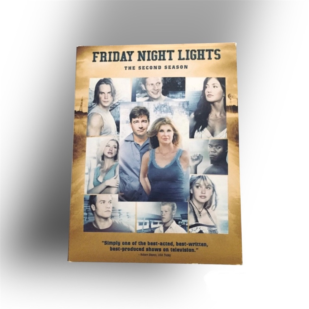 ηεω Friday Night Lights Season 2 Complete 4 Disc Boxed DVD Set Perfect Condition